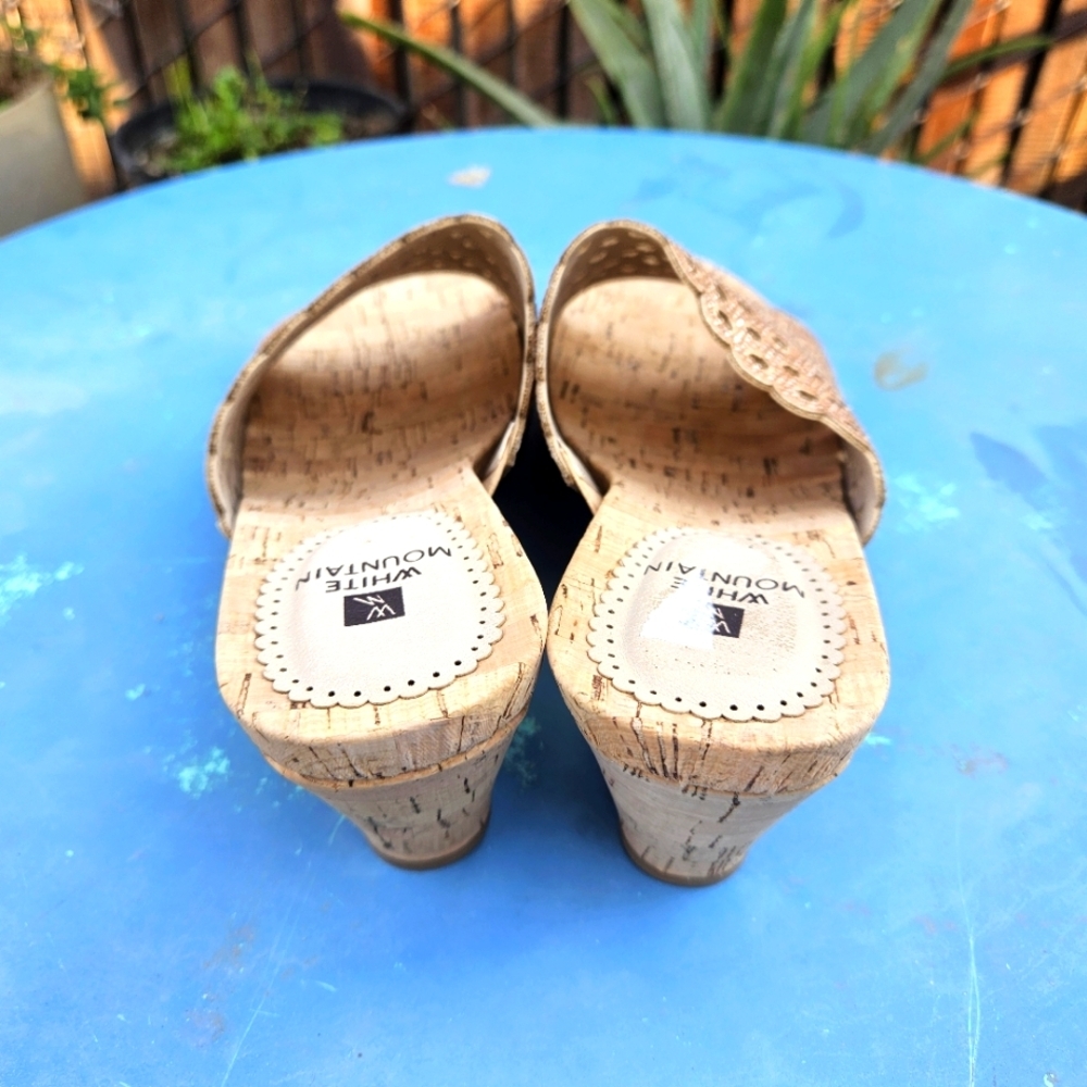 White Mountain Women's Platform Sandals Size 8 - Picture 8 of 14